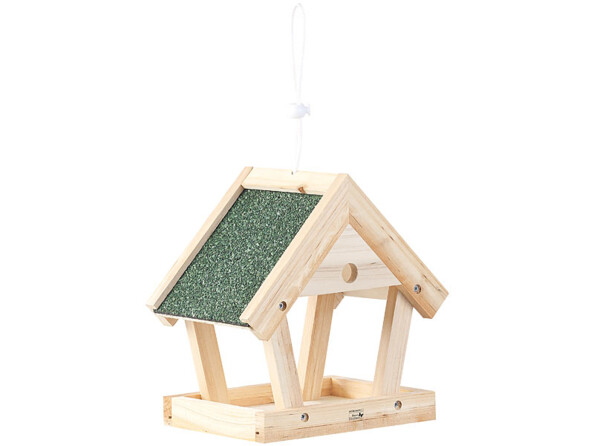 Mangeoire à oiseaux. Cadeau éducatif pour les amoureux de la nature, petits comme grands.