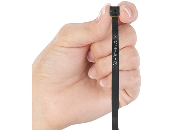 Mini caméra Full HD connectée. Vue caméra