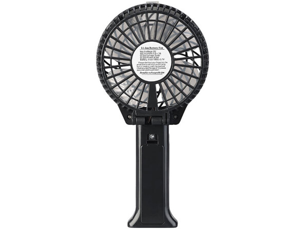 Mini ventilateur USB pliable avec brumisateur.