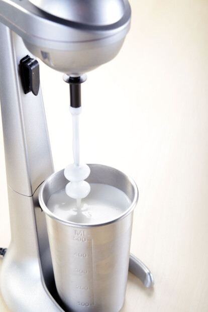 emulsifieur electrique en inox pour mousse de lait creme glacée