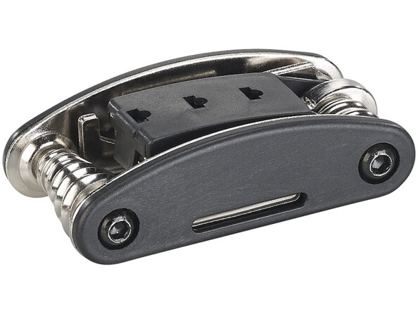 Composition de l'outil multifonction compacte : acier et ABS (plastique), étui : nylon