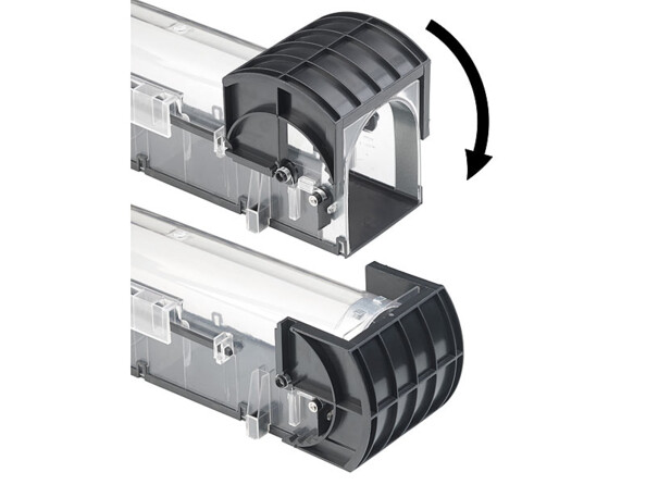 Piège à souris vue sur le fonctionnement de la fermeture