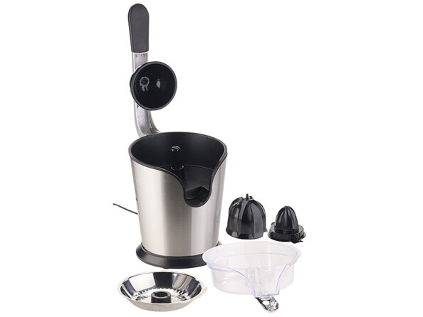 Presse-agrumes électrique 160 W avec deux embouts