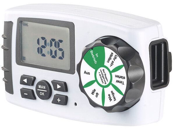 programmateur d'arrosage automatique pour 1 à 4 robinets de jardin BWC-400 royal gardineer