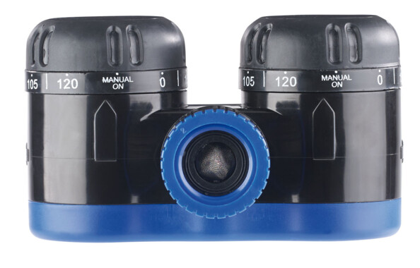 Minuteur d'arrosage mécanique vue du dessus