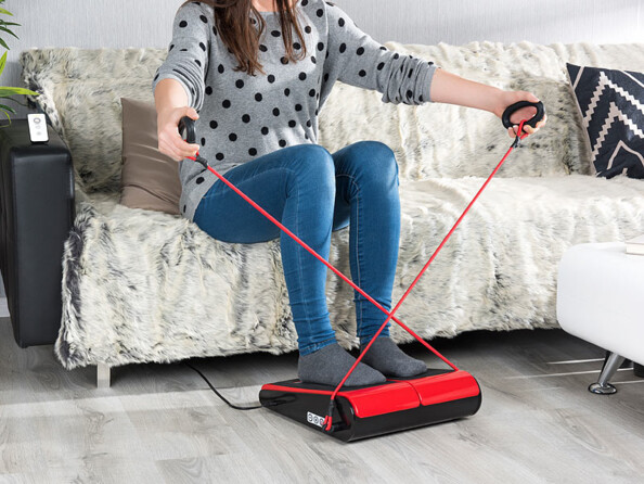 Repose-pieds à vibrations WBV-60 - Avec tendeurs pour les bras Newgen Medicals