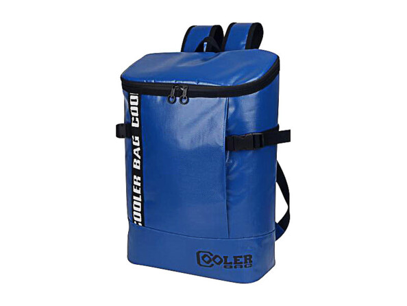 Sac à dos isotherme de 16 L bleu.