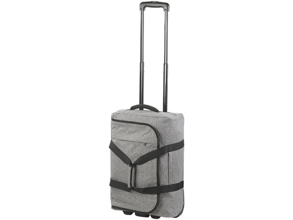 Bagage à main et trolley 2 en 1 avec un grand compartiment extérieur pour documents, tickets, etc