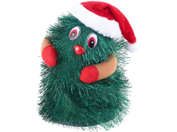 Sapin de Noël chante le classique "Jingle Bell Rock"