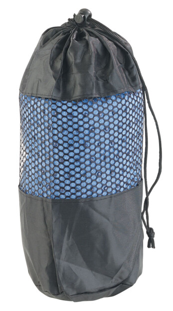 Serviette yoga rangée dans son sac de transport