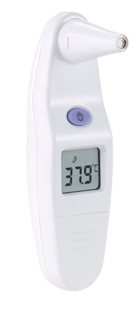 Thermomètre auriculaire infrarouge à écran LCD IRT-25