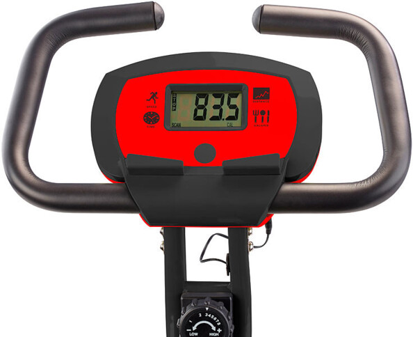 Vélo d'appartement pliable HT-516 avec support pour tablette