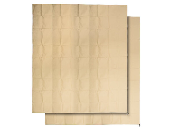 Pack de 2 voiles d'hivernage coloris beige posés à plat