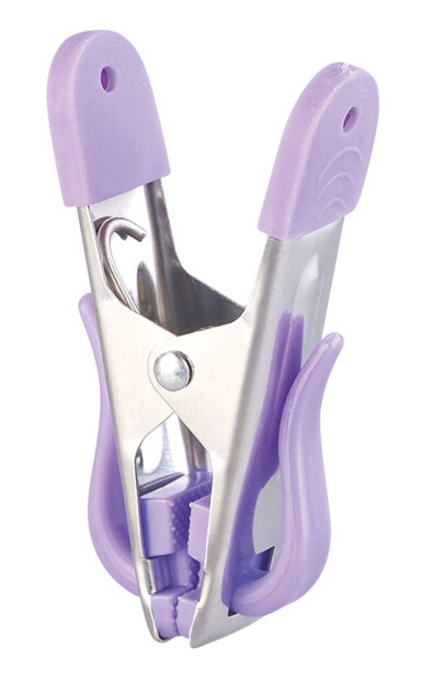 20 pinces à linge avec clips de suspension extérieurs et soft grip, 5 coloris