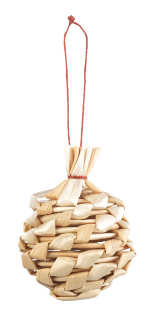 44 décorations de Noël en paille