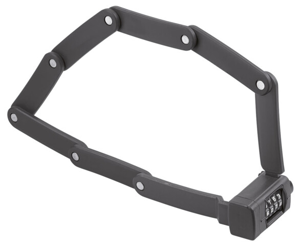 Antivol pliable 82 cm pour véloou pour trottinette et bien plus avec un cable ultralong pour une fixation facile