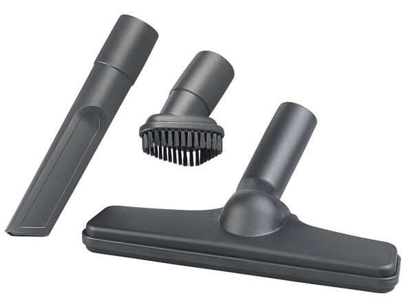 Aspirateur 2 en 1 sans fil BLS-21, embouts, tube télescopique, adaptateur secteur