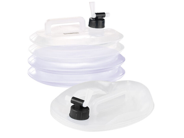 Bidon à eau pliable pour le camping / jardinage - 5 L