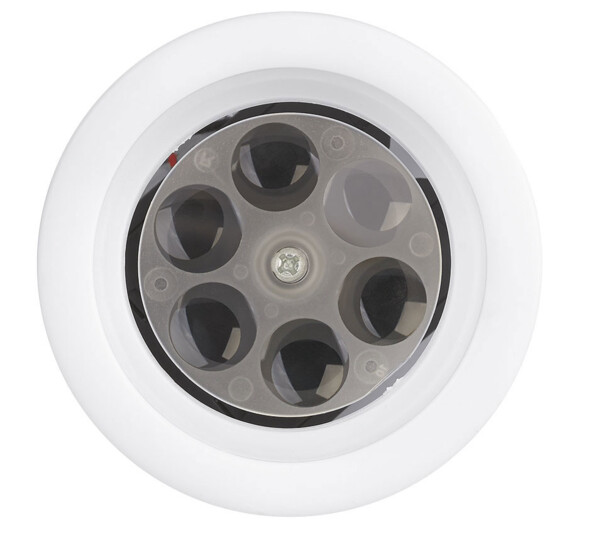 2 bougies à LED avec projection de motifs de Noël