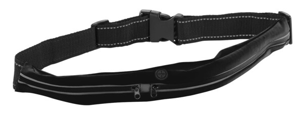 ceinture stretch avec poches de rangement intégrées pour running et sport