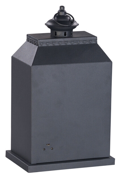 2 mini cheminées décoratives avec effet flamme réaliste - USB ou piles