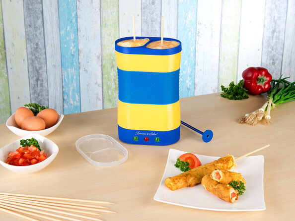 Double cuiseur à œufs vertical