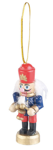 Ensemble de 6 figurines en bois "Casse-Noisette" pour sapin de Noël