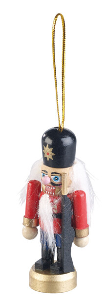 Ensemble de 6 figurines en bois "Casse-Noisette" pour sapin de Noël