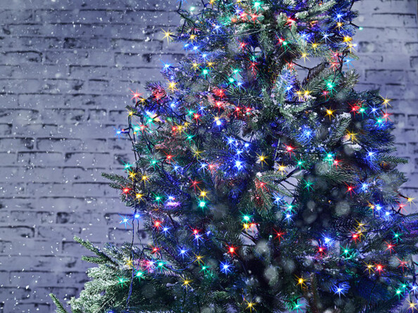 Guirlande lumineuse IP44 resistante aux projections d'eau