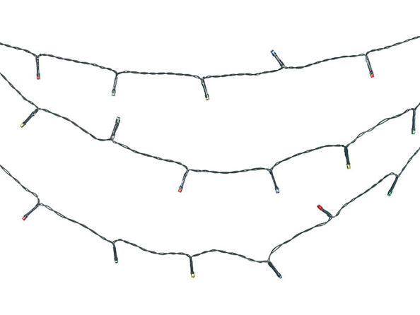 Vue zoomée de la duirlande lumartec