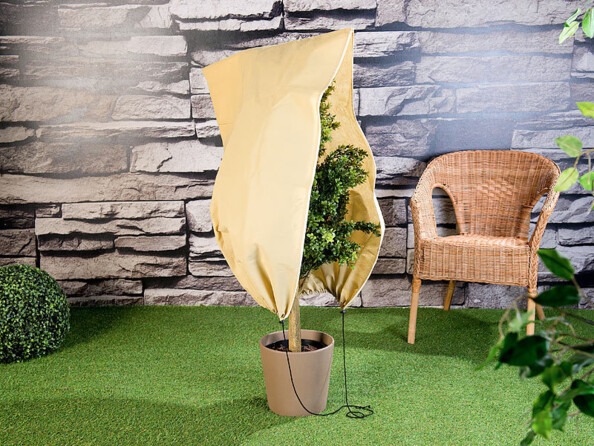 Mise en situation du sac d'hivernage L ouvert