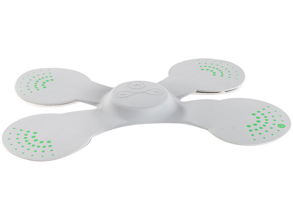 Lot d’électrostimulateurs EMS, 2 x 2 patchs et 1 x 4 patchs, 6 programmes