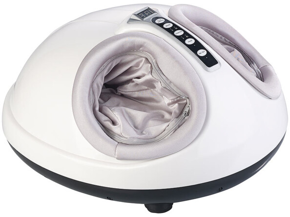 Masseur pour pieds. Rouleaux de massage 3D fonctionnant par la pression d'air