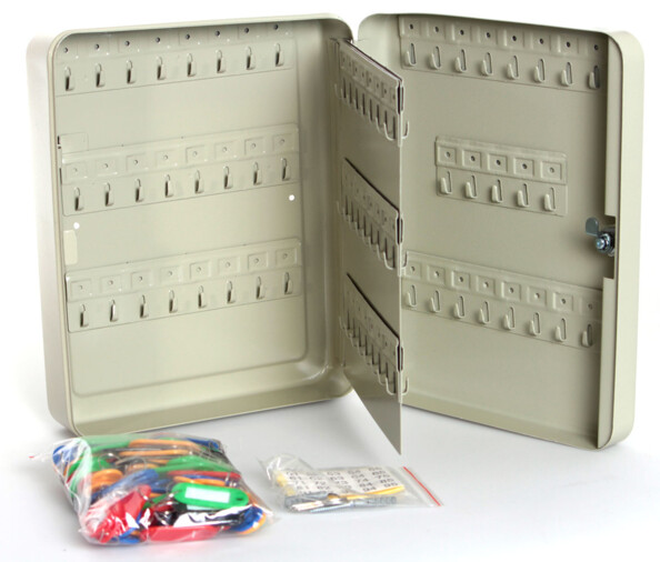 Mini armoire à clés en acier pour 93 clés