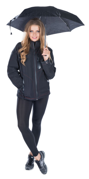 Parapluie ultra léger et compact Ø 80cm avec housse de rangement