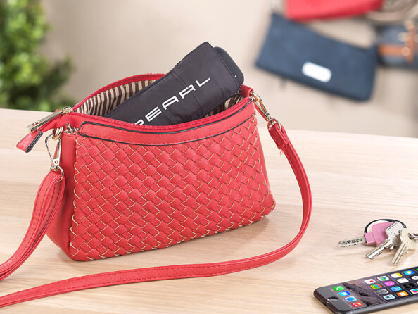 Parapluie ultra léger et compact Ø 80cm avec housse de rangement