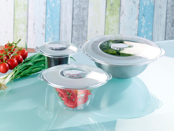 Pompe manuelle pour mise sous vide avec 3 couvercles