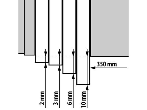 Rouleau à pâtisserie 35 cm à hauteur ajustable