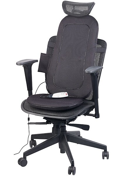 Sursiège de massage shiatsu chauffant et vibrant MA-500 12V / 220V (Reconditionné)