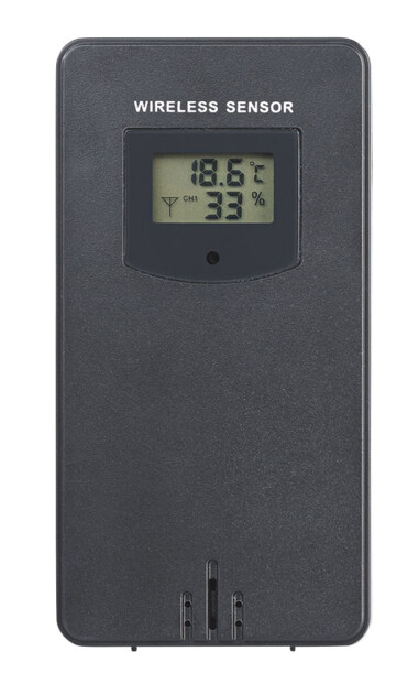 Station météo FWS-740 avec capteur extérieur sans fil et résistant aux projections d'eau : IPX4