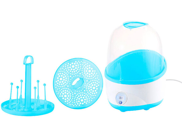 Stérilisateur pour 6 biberons avec écran LCD