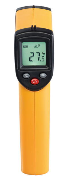 Thermomètre sans contact avec un écran LCD à éclairage désactivable