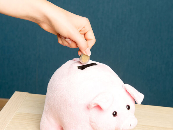 Tirelire cochon sonore en peluche