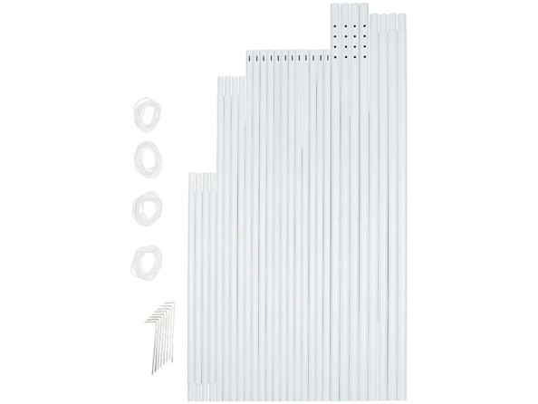 Tonnelle étanche avec moustiquaire Royal Gardineer. Armatures en acier, bâche imperméable, moustiquaires latérales, matériel de montage