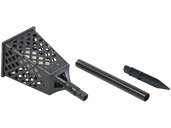 Torche LED solaire effet flamme 96 LED / 30 lm