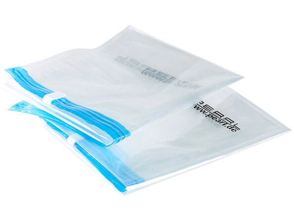 2 mini sacs de mise sous vide pour voyages et coussins
