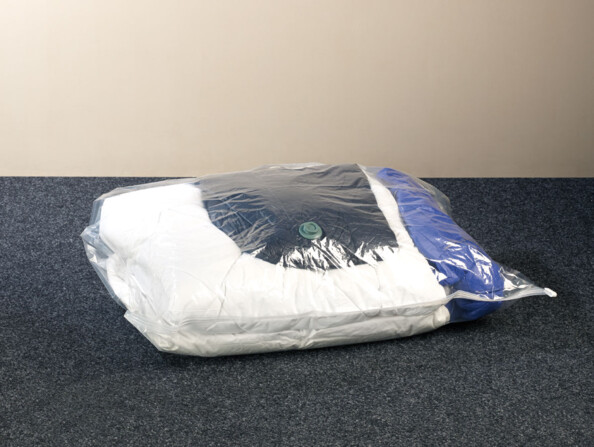 Sac de rangement sous vide avec housse en intissé - 48 L