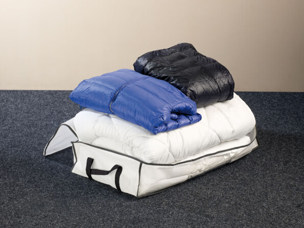 Sac de rangement sous vide avec housse en intissé - 48 L