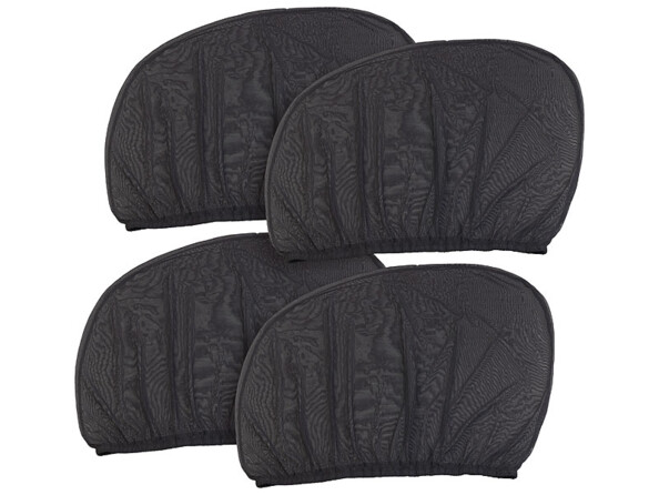 4 housses pare-soleil pour vitres arrière de la marque Lescars