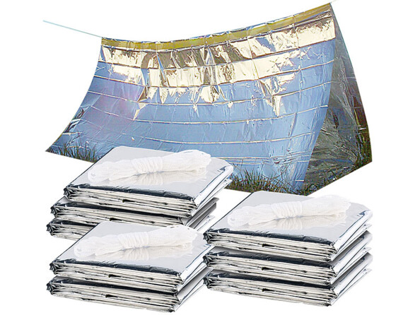 Tentes de survie.Utile en rando, voyage, montagne, premiers secours aux blessés